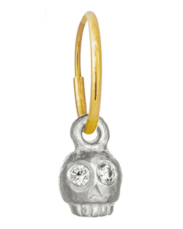 Medium Rodger Single Earring with Stones